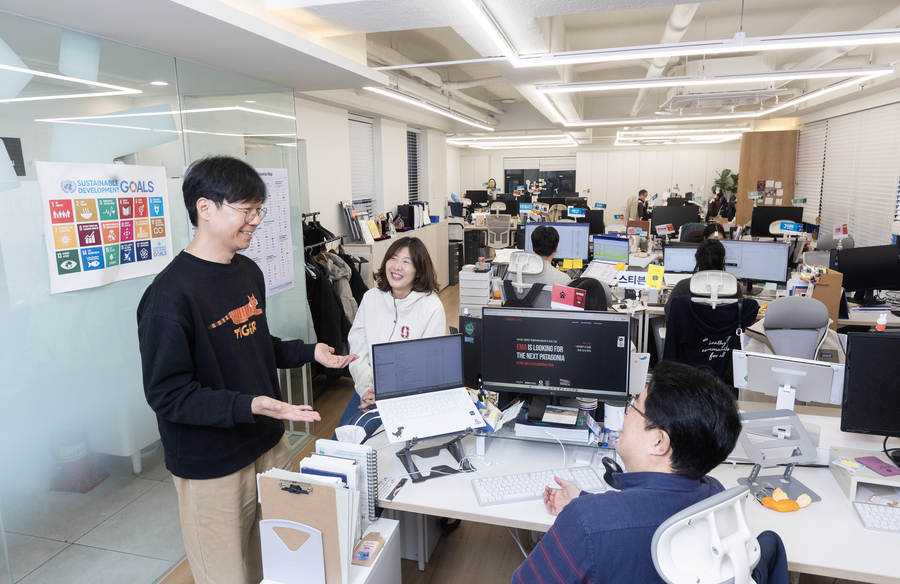 MYSC 직원들과 함께