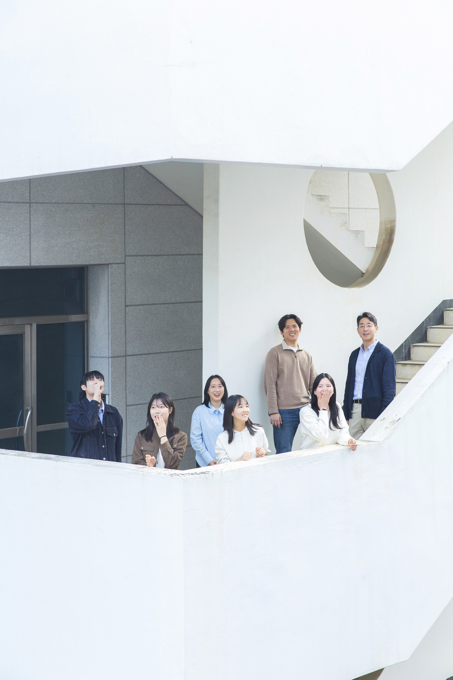 김진호 교수와 보건사회인구학 연구실 단체 사진