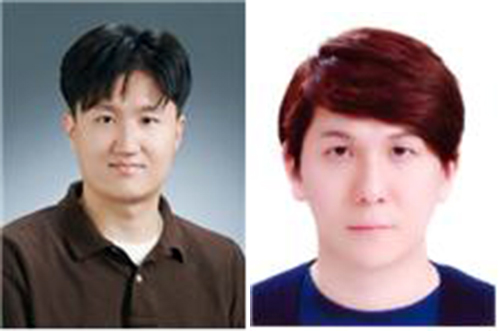  박홍규 교수(왼쪽, 교신저자)와 김정길 박사후연구원(오른쪽, 제1저자)