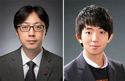 Professor Choi Jungkyu (left), Department of Chemical and Biological Engineering, College of Engineering, and doctoral student Sungwon Hong (right).  