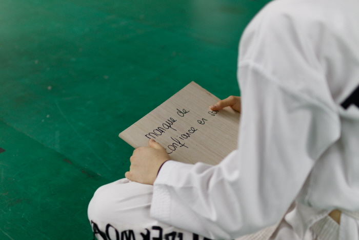 국제하계대학(ISC) 외국인 학생의 태권도 체험 행사