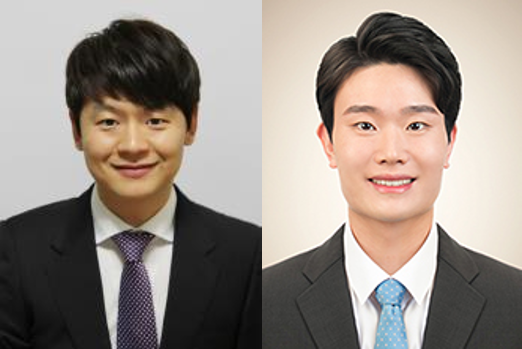 왼쪽부터 유승호 교수(교신저자), 김성준 박사(제1저자)