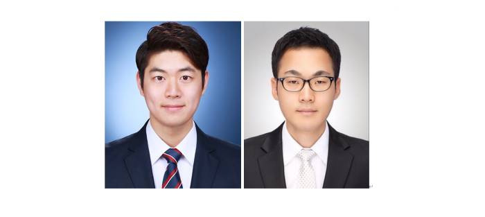 ▲ 한성범 박사(왼쪽, 제1저자),  김동휘 교수(오른쪽, 교신저자)